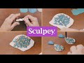 Quick Crafts | Floral Slab Earrings with Premo Clay | Sculpey.com