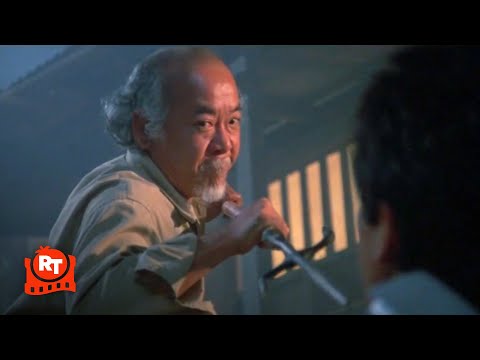 The Karate Kid Part II (1986) - Mr. Miyagi Fights Scene | Movieclips