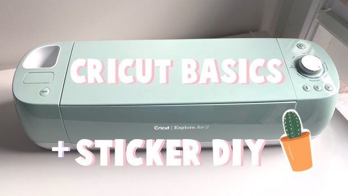 🙌 Introduction to Cricut Explore Air 2 Unboxing and First Cuts 