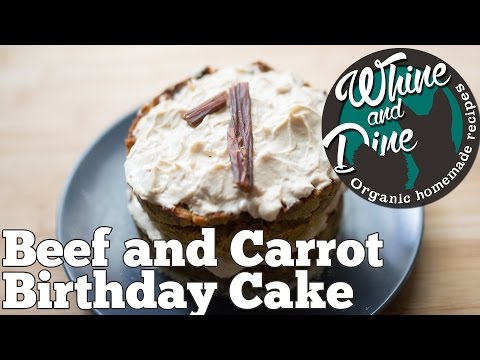 beef-and-carrot-layered-cake-|-homemade-dog-birthday-cake