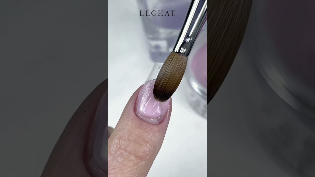 Acrylic French nails