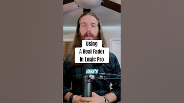 How to use a physical fader controller in Logic Pro. Easy setup method #musicproducer #logicprox