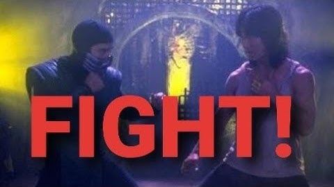 Mortal Kombat 1995 - Liu Kang VS. Reptile (Theatre Cinema Reaction)