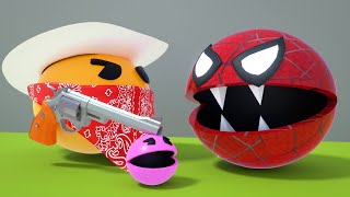 Spider Pacman VS Pacman