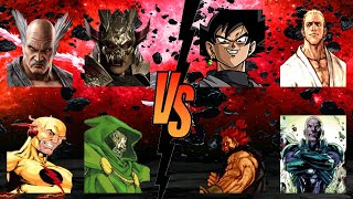 MO Pedido MUGEN #103: Equipo Heihachi Mishima vs Equipo Goku Black