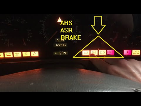 Mercedes ABS BAS ASR Light