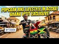 Popcaan Bike lifestyle during his Ghana visit 🇯🇲🇬🇭