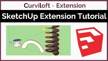 Sketchup Curviloft Plugin - Free Extension for SketchUp || Hindi