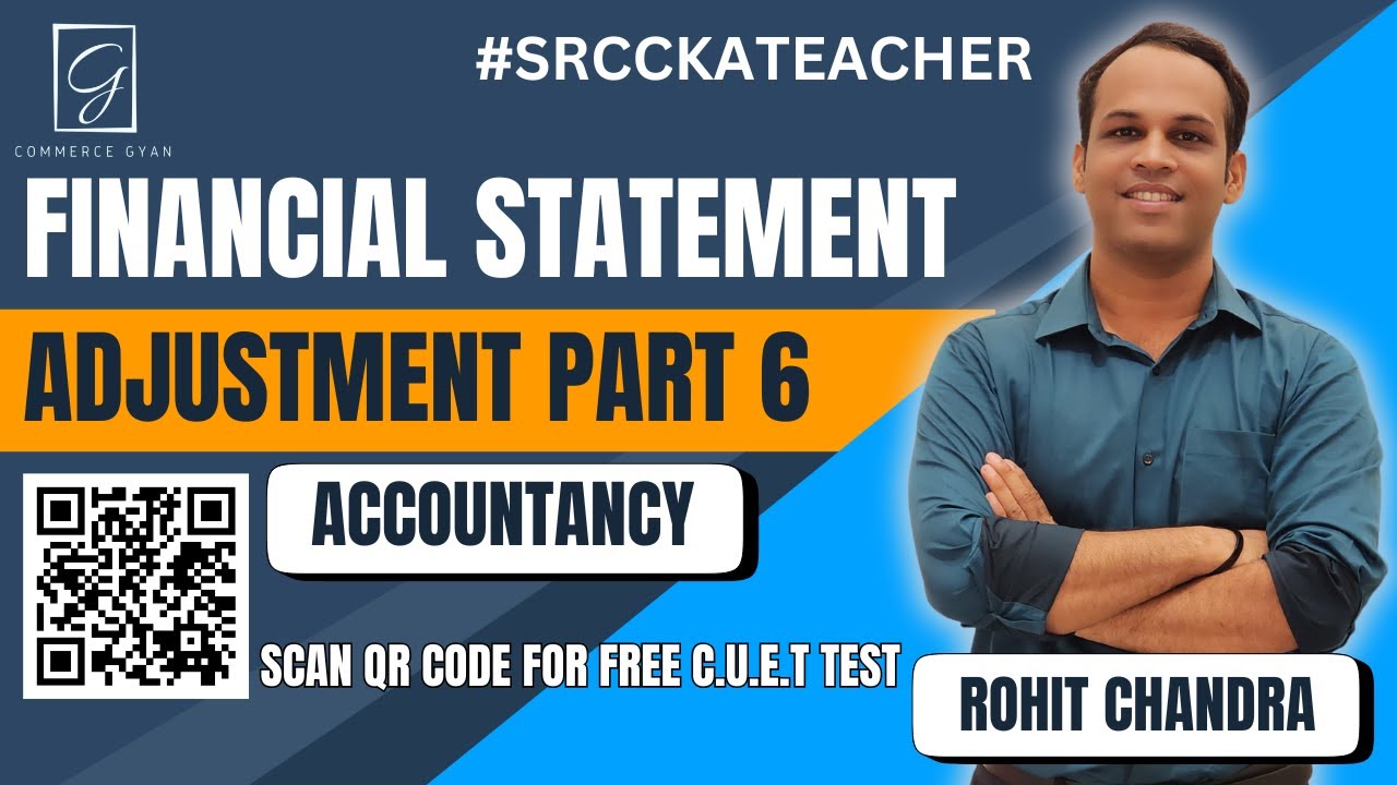 Financial statement with adjustment part 6 - YouTube