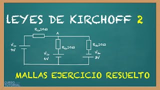 Explorando las Leyes de Kirchhoff: Analizando el Equilibrio de Dos Mallas Eléctricas