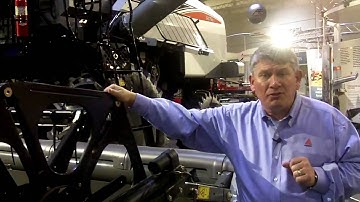 Gleaner R-Series Combine at AG CONNECT Expo 2010
