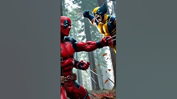 Deadpool vs wolverine pt 2 #ai #deadpool #wolverine w #marvel #returnofwolverine