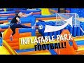 INFLATABLE  FOOTBALL BATTLE!