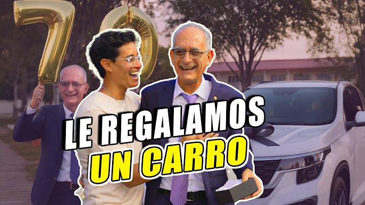 SORPRESA A MI PAPA CON UN CARRO NUEVO POR SUS 70 AÑOS!