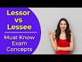 Lessor vs Lessee: The Difference? Real estate license exam questions.