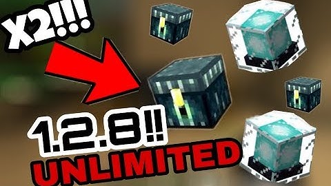 UNLIMITED BEACONS MCPE 1.2.8 GLITCH