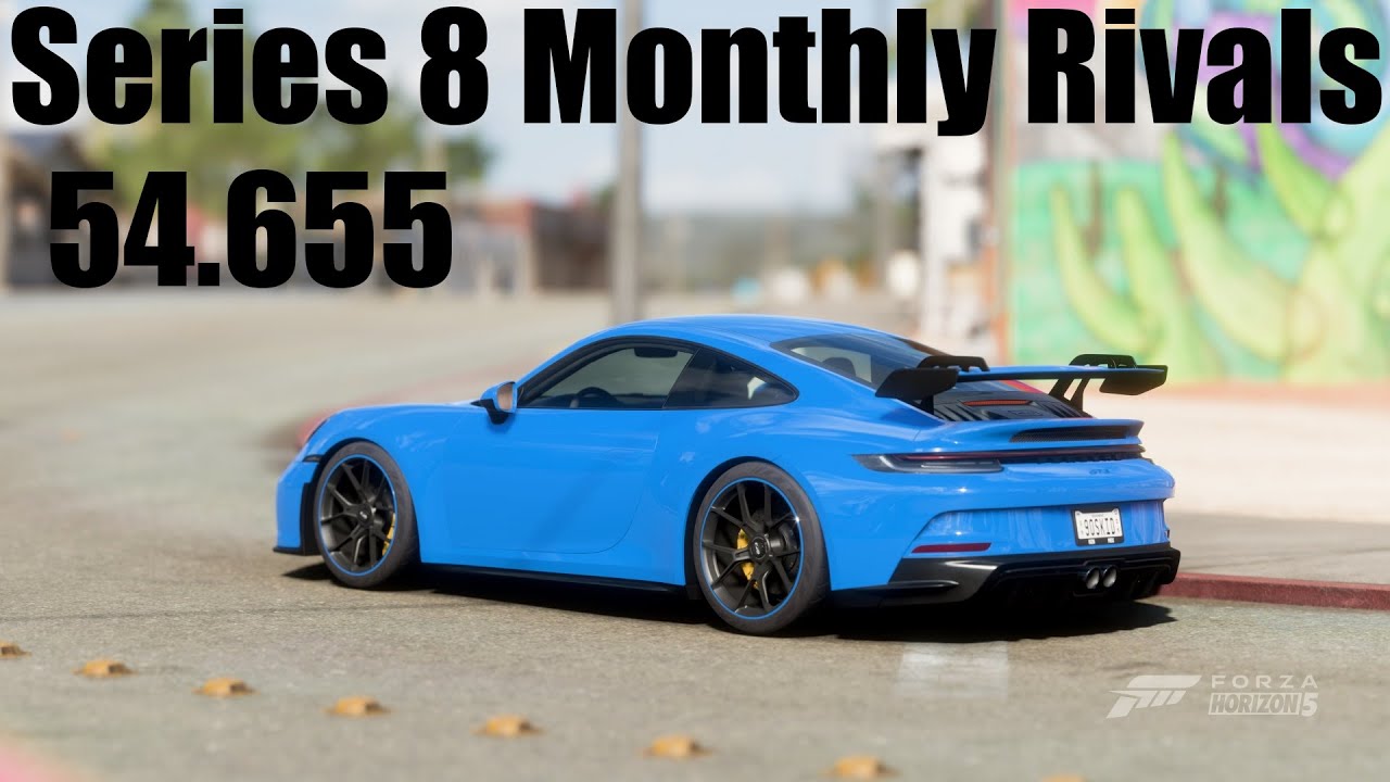 Forza Horizon 5 - Series 8 Monthly Rivals (54.655) Arch Of Mulege Circuit w/ 2021 Porsche 911 GT3