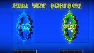 (GD) A new SIZE PORTAL! / Micro and Huge / 2.2