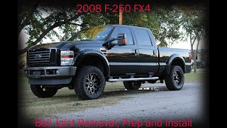 2008 Ford F250 Ball Joints Remove/Install