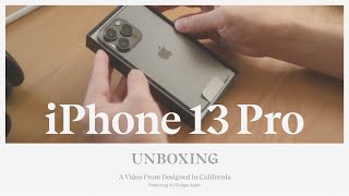 Graphite iPhone 13 Pro Unboxing