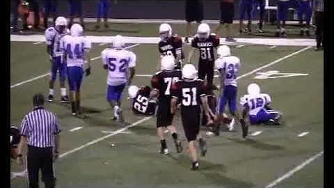 090612 - Stevie Duncan - Freshman Football - Heath...