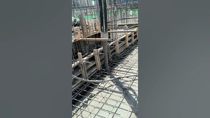 Construction Site Concrete Pour #shorts