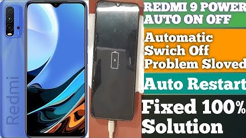Redmi 9 Prime | Auto Restart | Fixed Redmi 9 Power On Off