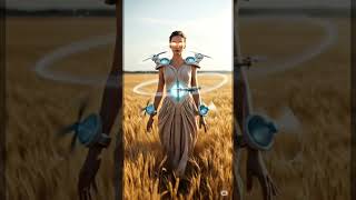 This Drone Girl Finishes Work In Minutes.