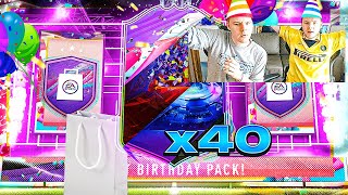 ON OUVRE 40 PACKS FUT BIRTHDAY PARTY BAG SBC FIFA 21 Pack Opening