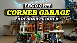 LEGO CITY MODULAR CORNER GARAGE - ALTERNATE BUILD