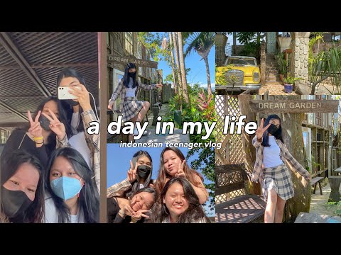 a day in my life as an indonesian teenager | grwm + vlog (eng sub)