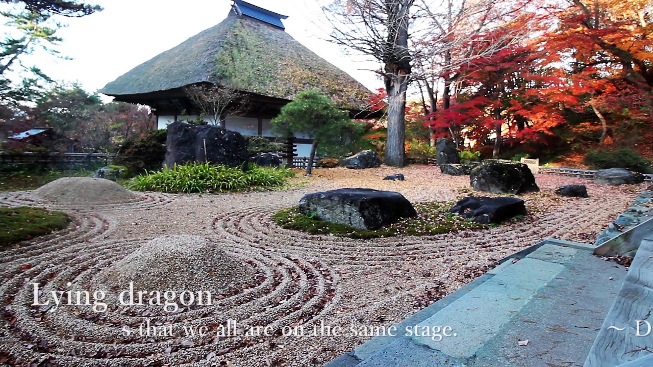 【Zen Garden】The four seasons of Kichijoji Temple　-Autumn-