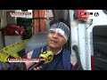 Unidad de Trolebús choca contra poste en la estación Covadonga, Chalco, hay 20 heridos