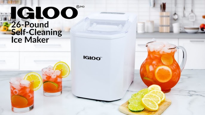 Igloo IGLICEB26AQ 26-Pound Automatic Portable Countertop Ice Maker