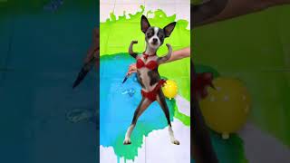 Poping balloon blast  challenge 🤣 #foryou #funny #funny #batidao  #shortsvideos #balloons
