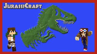 Jurassic Park In MInecraft, Dinosaurs Galore !! - Jurassicraft Mod