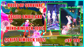 RULES OF SURVIVAL UPDATE NEW MOD MENU SCRIPT 1HIT AIMLOCK 100% ASSETS SKY | BY GAMING PLORKMEAS IT