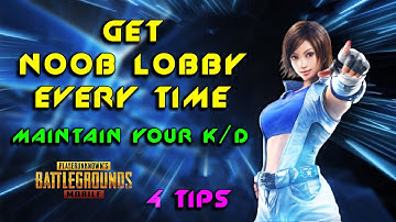 How To Get Noob Lobbies In Pubg Mobile | How To Get Noob Lobby In Asia Server | HOGWARTS GAMING