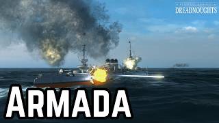 The Spanish Armada Vs Scandinavia  Scandinavia 08  Ultimate Admiral Dreadnoughts