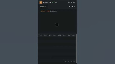 ¿Cómo visualizar las tablas creadas en SQLite Online?