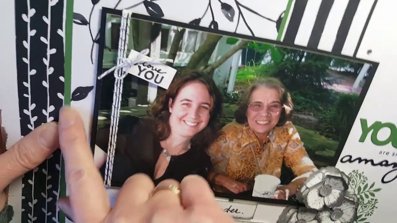 Teach Me Tuesday: Scrapbooking with Stamps