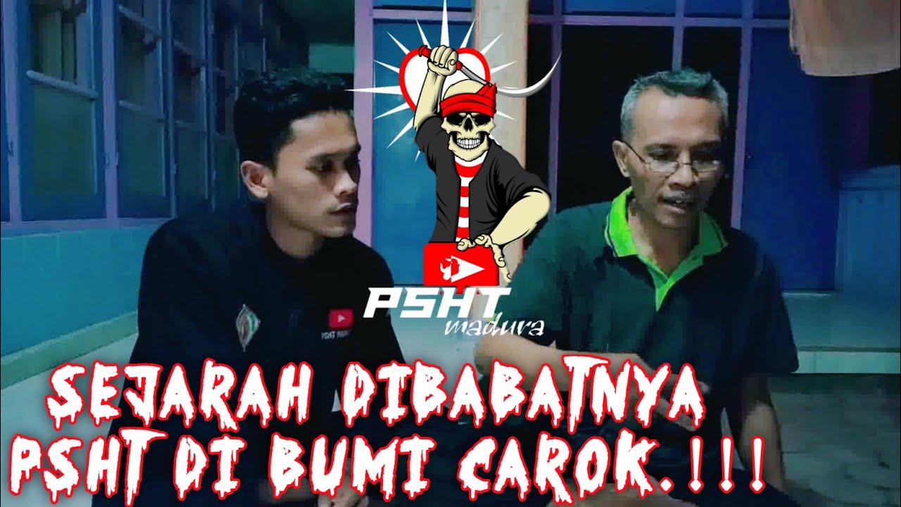  SEJARAH  SINGKAT DIBABATNYA PSHT  DI BUMI CAROK YouTube