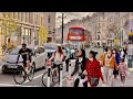 Central London At 1pm On Sunday Afternoon| London West End Walk-Oct 2021 [4k HDR