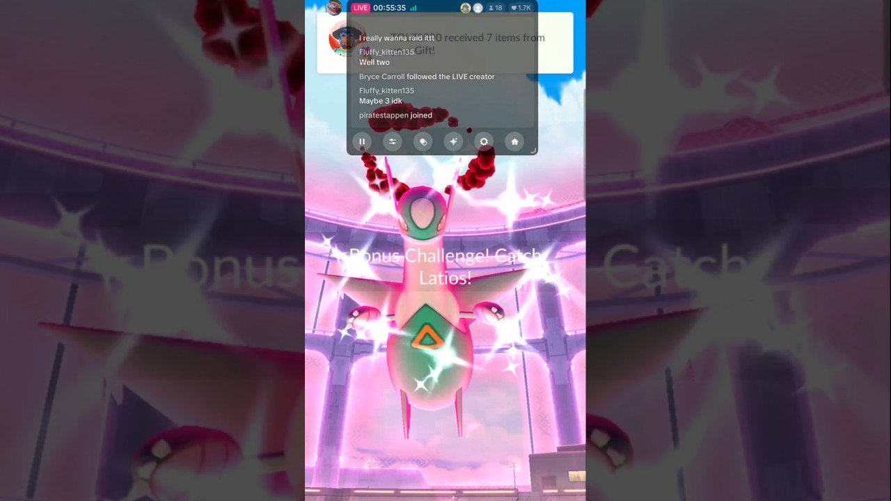 Shiny MAX Latios from Raids!