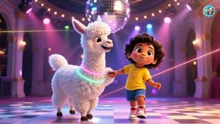 Laser Light Llama 🦙✨🔦 Fun Kids Song | Neon Nursery Rhyme for Toddlers