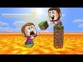 Minecraft Survival Except Lava Is Rising!