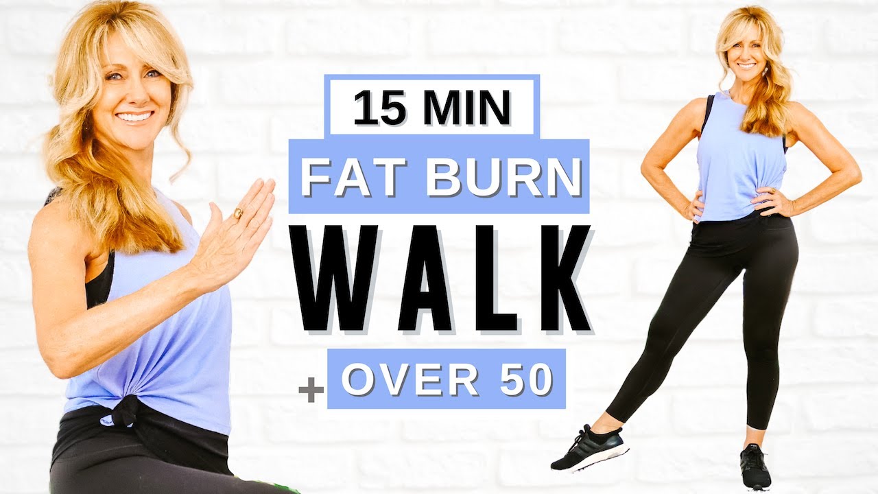 15 Minute FAT BURNING Indoor Walking Workout [Walk At Home]