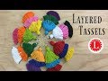 Make Layered Tassels (DIY) for Earrings & More Crafts | Loomahat