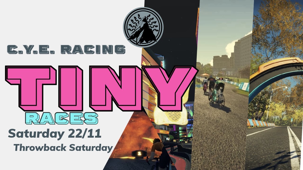 Zwift // Tiny Races - 22nd November 2025 -  Back 2 BasX