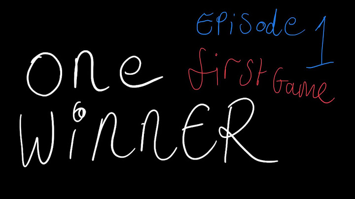 One winner | Episode 1 | Green star UTD | First Game